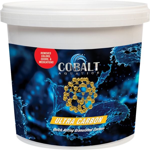 Cobalt Aquatics Ultra Carbon Granulated Aquarium Carbon， 34-oz tub