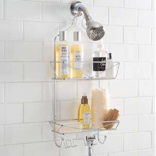 Bath Bliss Geode Shower Caddy in Chrome 23390-CHR