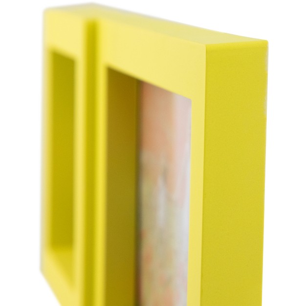 Northlight Yellow Multi sized Puzzled Collage Picture Frame