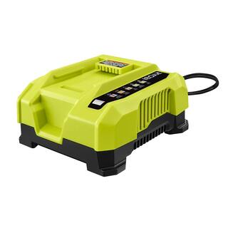 RYOBI 40V Lithium-Ion 6.0 Ah High Capacity Battery and Rapid Charger Kit OP40602-06