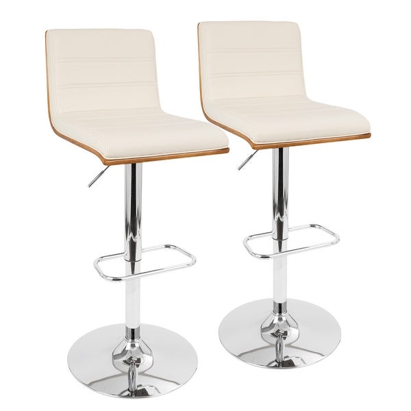 Carson Carrington Ljungby Adjustable Bar Stool (Set of 2)