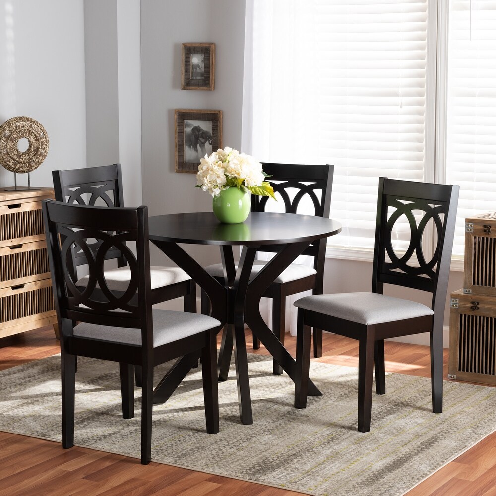 Sanne Modern and Contemporary 5 piece Dining Set