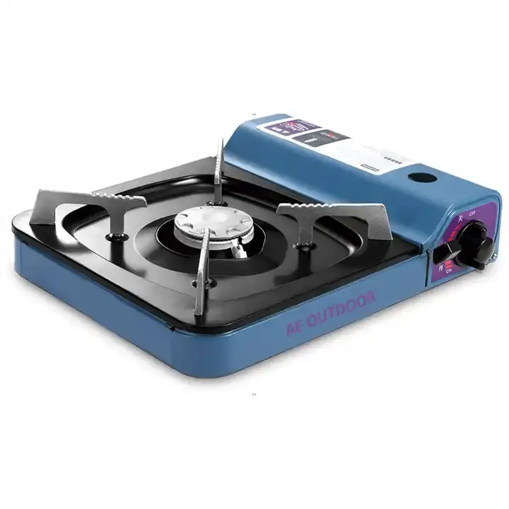 camping stove butane fuel RB KA02 Ce Outdoor Cookware Gas Stove Single Burner Gas Portable Kitchen Mini Camping Stove Box