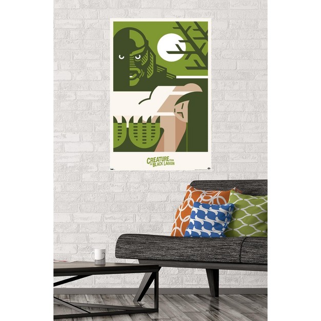 Trends International Creature From The Black Lagoon Graphic Unframed Wall Poster Prints