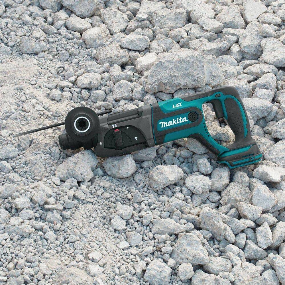 Makita 18V LXT Lithium-Ion 78 in. Cordless SDS-Plus ConcreteMasonry Rotary Hammer Drill (Tool-Only) XRH04Z