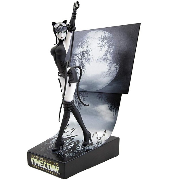 Factory Entertainment Dc Comics Catwoman 10 Inch Ame comi Premium Motion Statue Manga Variant