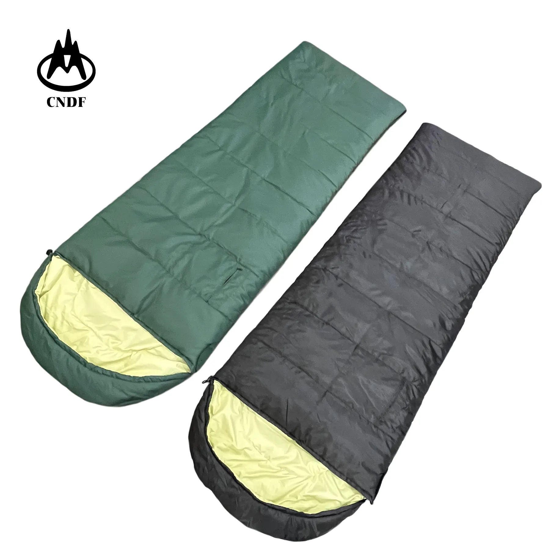 3 Season Cool Weather Lightweight Waterproof Envelop Sleeping Bag with hood for Outdoor Camping Backpacking Hiking