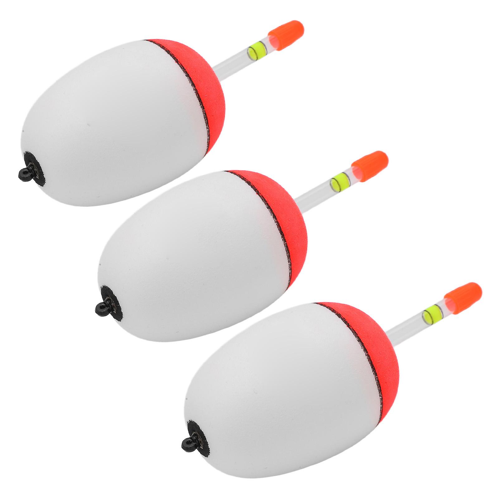 3pcs Eva Luminous Fishing Float Light Stick Foam Plastic Bobber Sea Fishing Striking Float80g