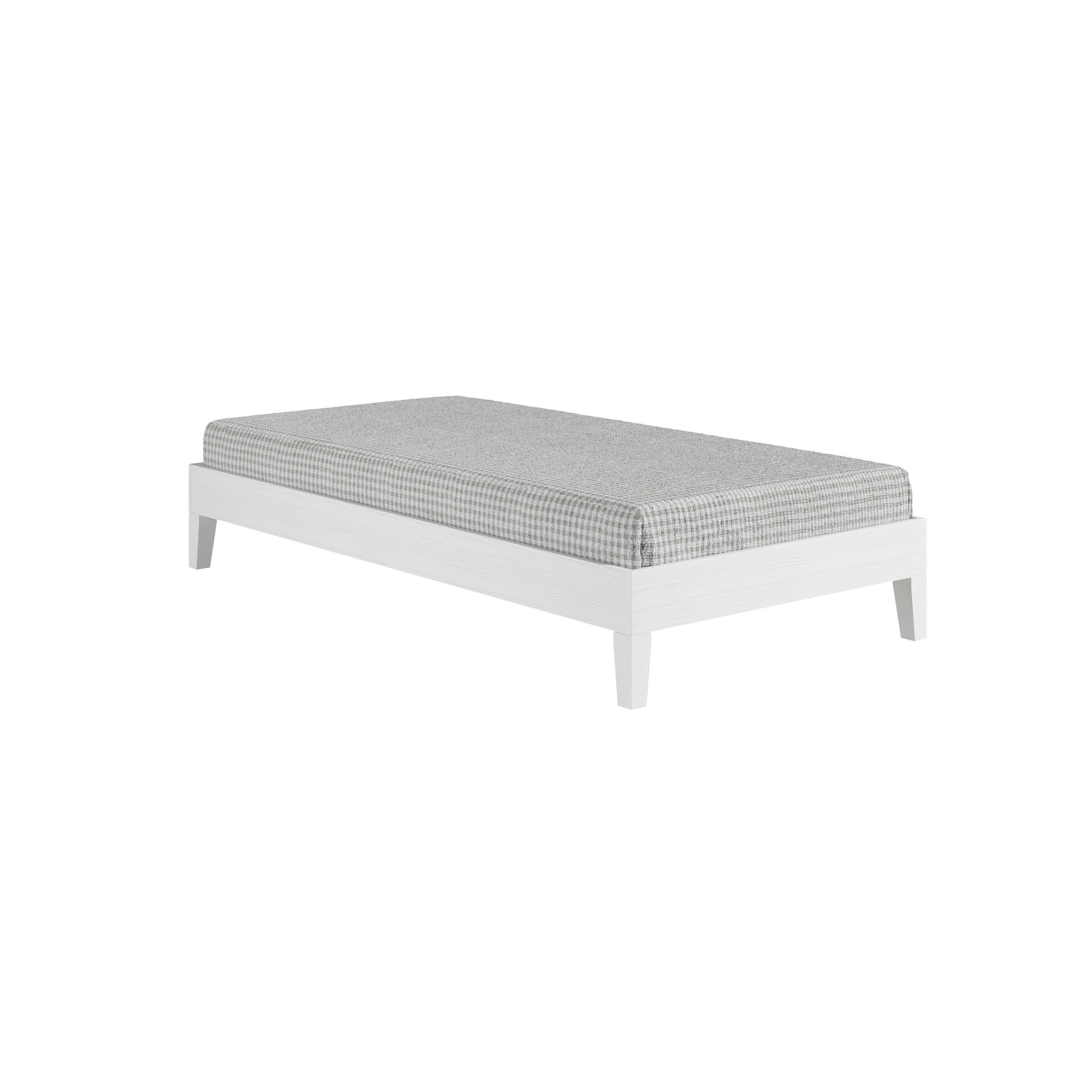 Steve Silver Furniture Nix Twin Platform Bed NIX900TPBW