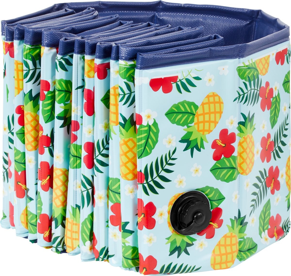 Frisco Outdoor Dog Swimming Pool， Hawaiian Print