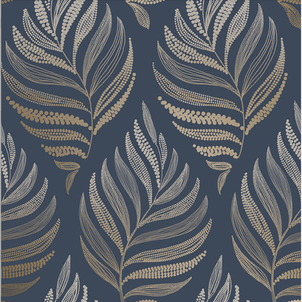 Sample Botanica Midnight Wallpaper