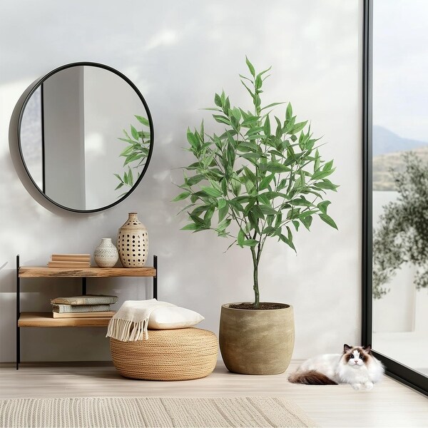 Modern Large Fake Plant Decor in Pot for Indoor Outdoor