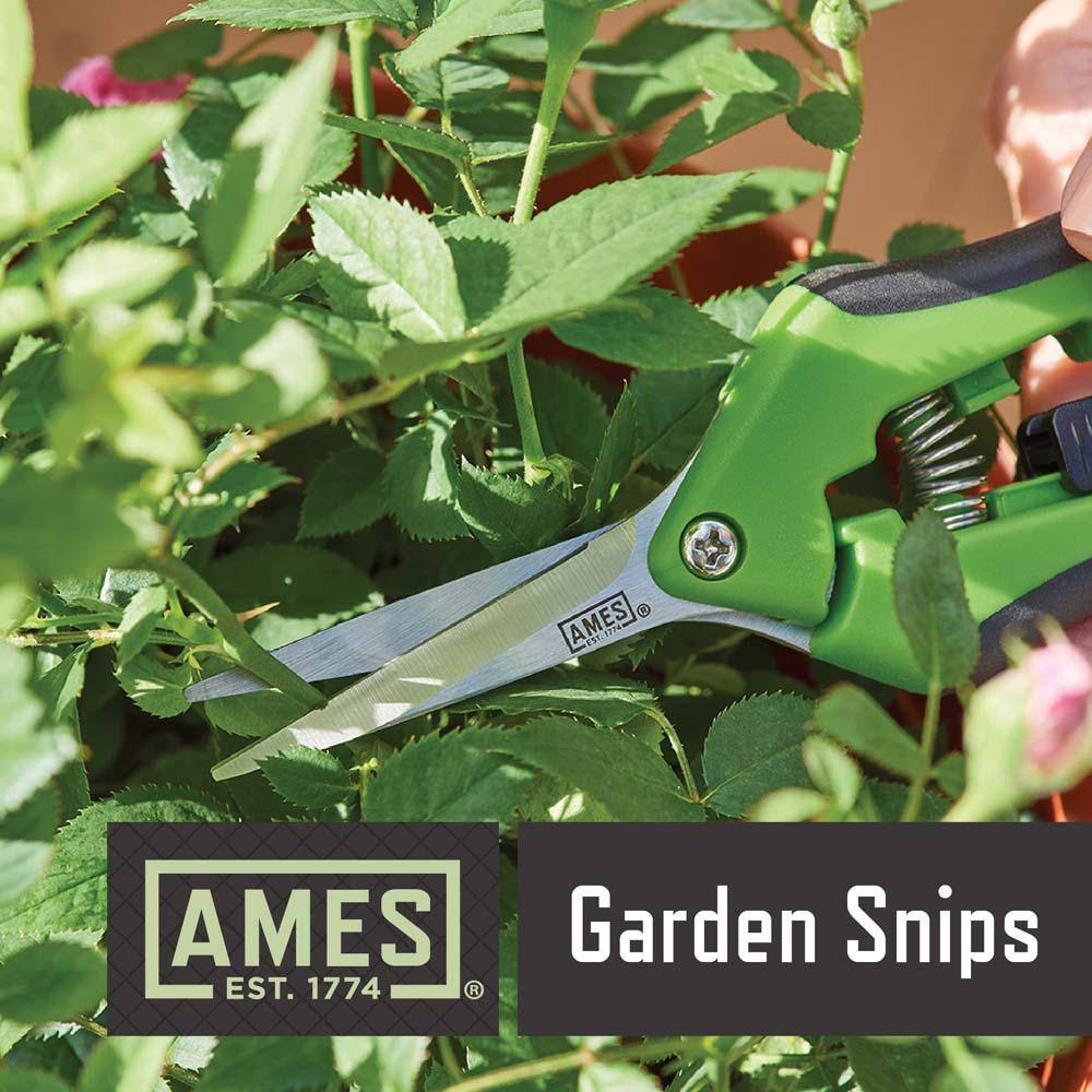 Ames 7.09 in. Pruning Shears Kit with Case (4-Piece) 20213344