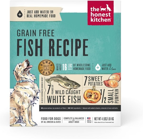 The Honest Kitchen Fish Recipe Grain-Free Dehydrated Dog Food