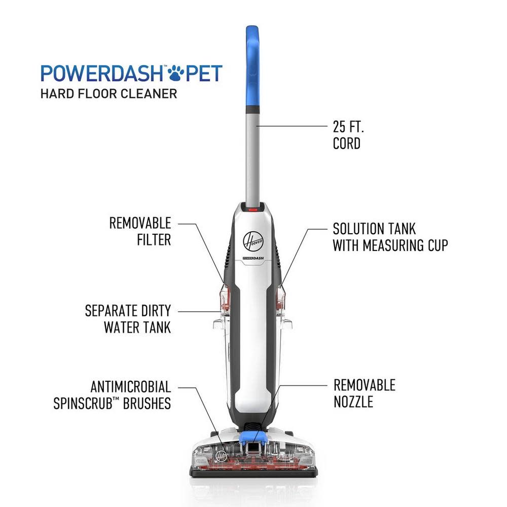 Hoover PowerDash Pet Hard Floor Cleaner ;