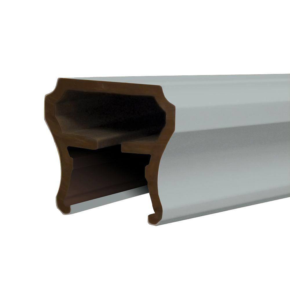 Barrette 3-12 in. x 3-14 in. x 97 in. Vinyl Transform Top Rail 73019085