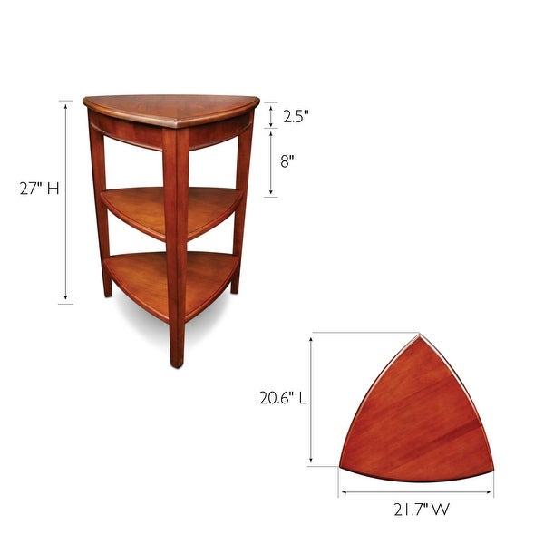 Leick Home 9009 Shield Tier Table