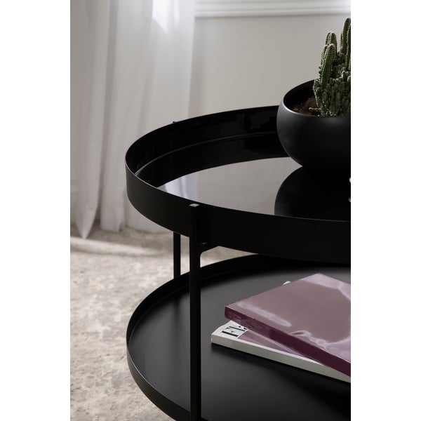 Kate and Laurel Nira Metal Coffee Table