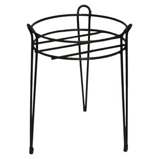 Gilbert  Bennett 15 in. Black Basic Metal Plant Stand S1015-B