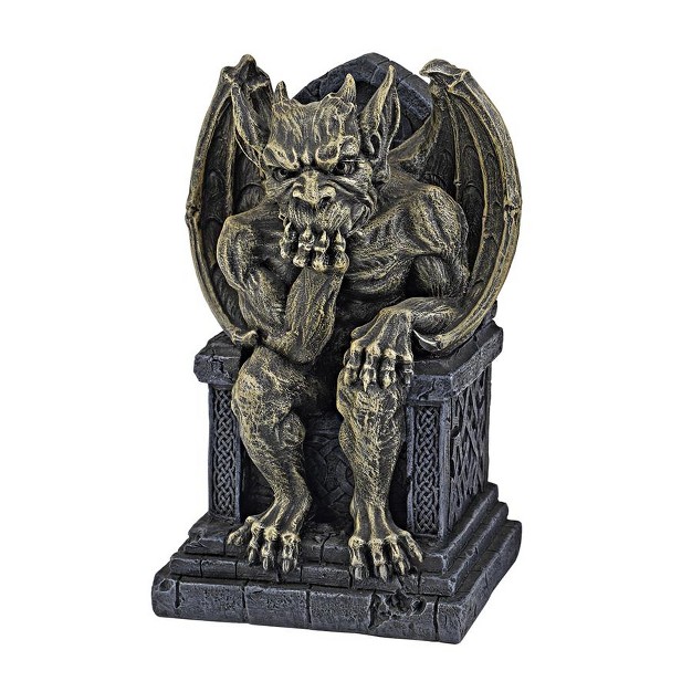 Design Toscano Hemlock x27 s Gargoyle Throne Statue Small