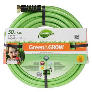 Element Element GreenGROW 58 in. x 50 ft. Medium-Duty Hose CELGG58050