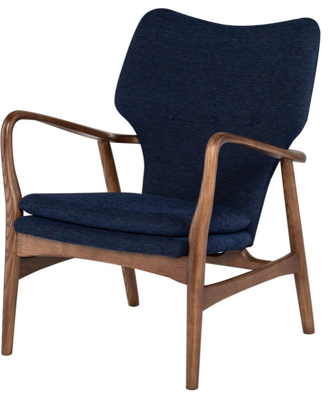 Nuevo Furniture Patrik Occasional Chair   Midcentury   Armchairs And Accent Chairs   by Unlimited Furniture Group  Houzz