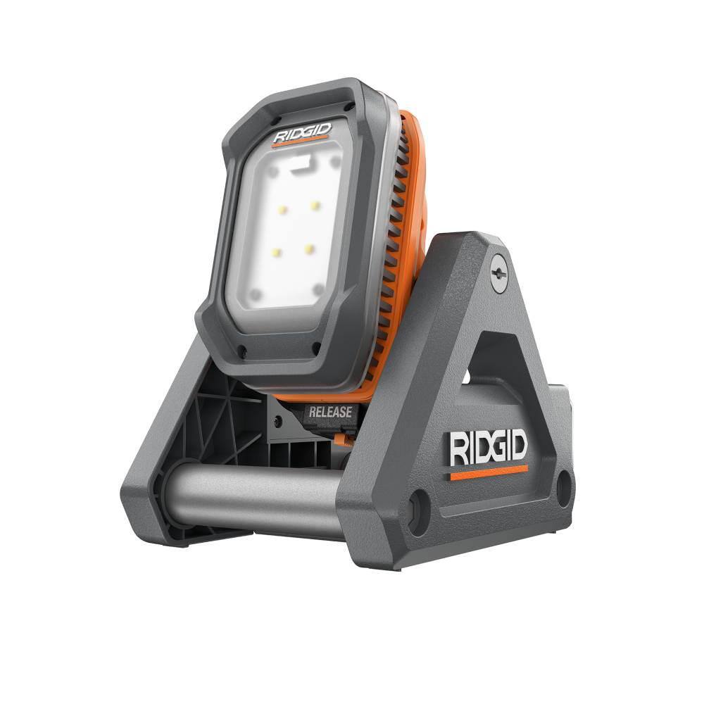 RIDGID 18V Brushless Cordless 2-Tool Combo Kit with Mat Light Digital Inflator Battery Charger and Hand Held Vacuum R8694620KSBN-R87044-R8609021B