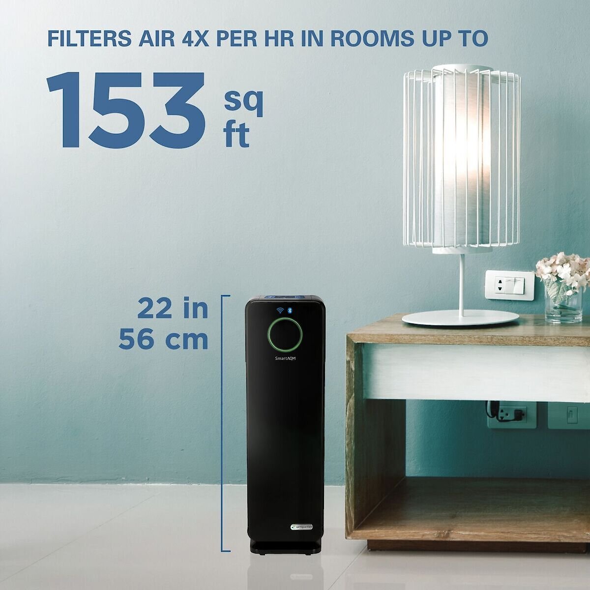 Germ Guardian CDAP4500BCA WiFi and Bluetooth Smart Voice Control Air Purifier