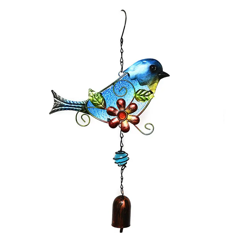 Factory Supply Natural Bird Feeder Drop Garden Garden MultiColor Wind Chimes