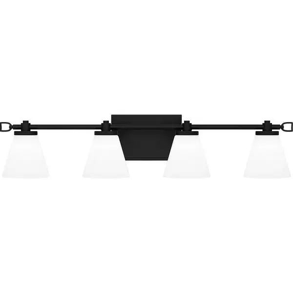 Daniels Integrated LED Matte Black Vanity Light|Black