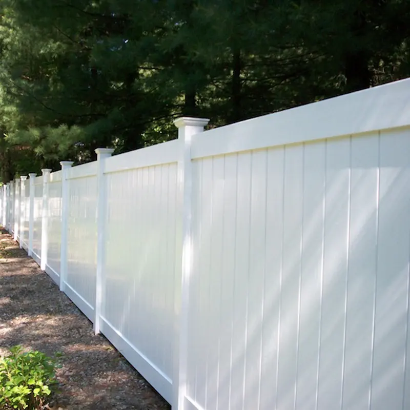 Factory Direct Supply 6x8 Vinyl Coated full privacy fence panel  fence trellis gates whosale vinyl fence panel