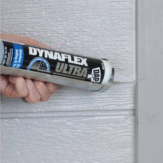 DAP DYNAFLEX ULTRA 10.1 oz. Clear Advanced Exterior Window Door and Siding Sealant 18212