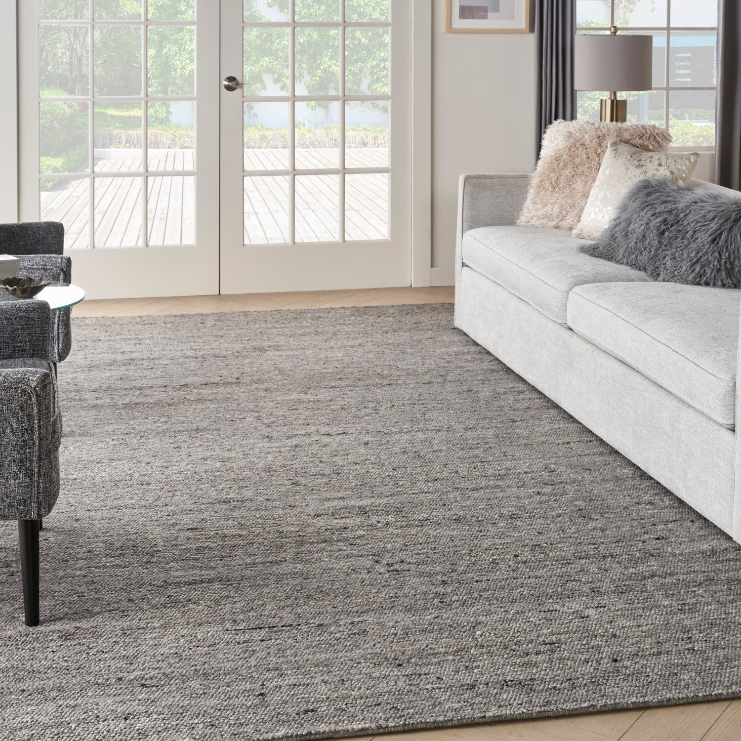 Alanna Grey Farmhouse Rug