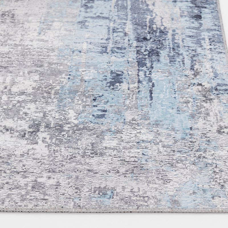 Loomaknoti Prudencia Blue and Gray Rug