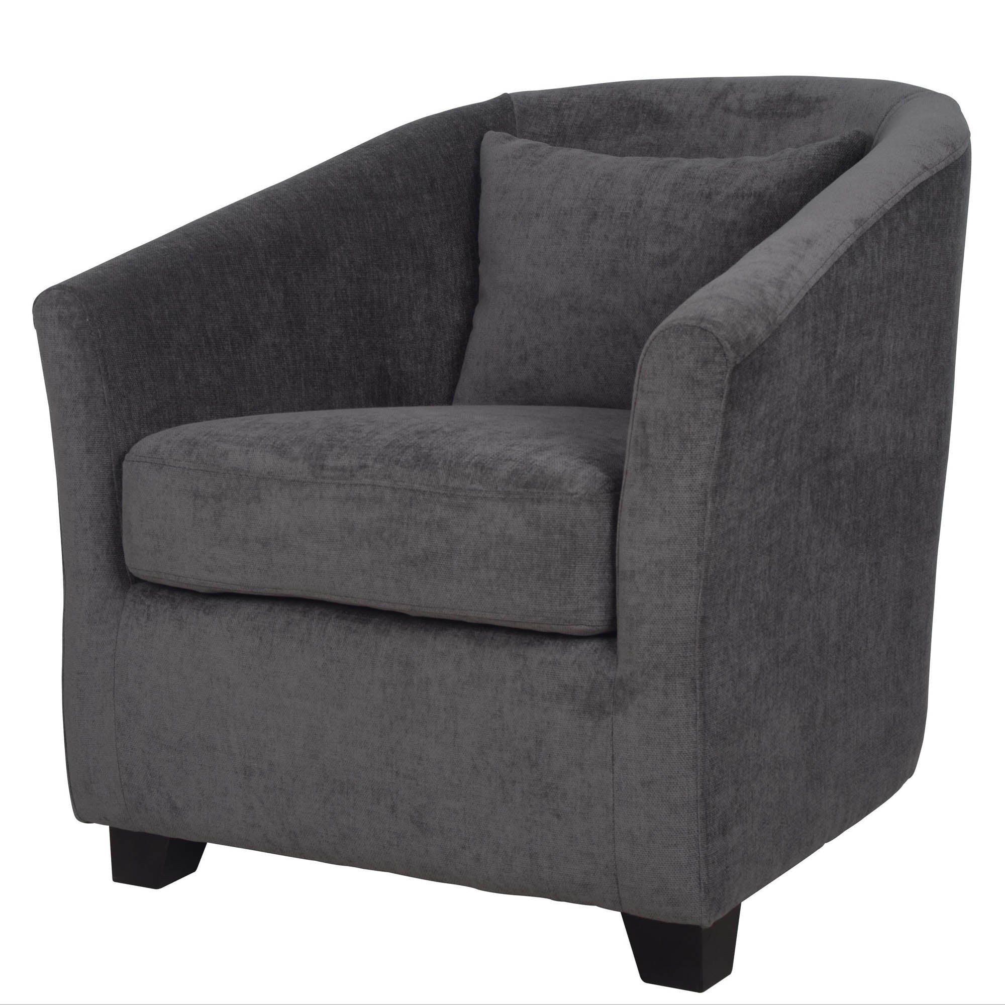 Carmen Club Chair - Graphite