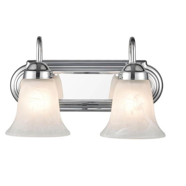 Millennium Lighting 2 Light Vanity Chrome