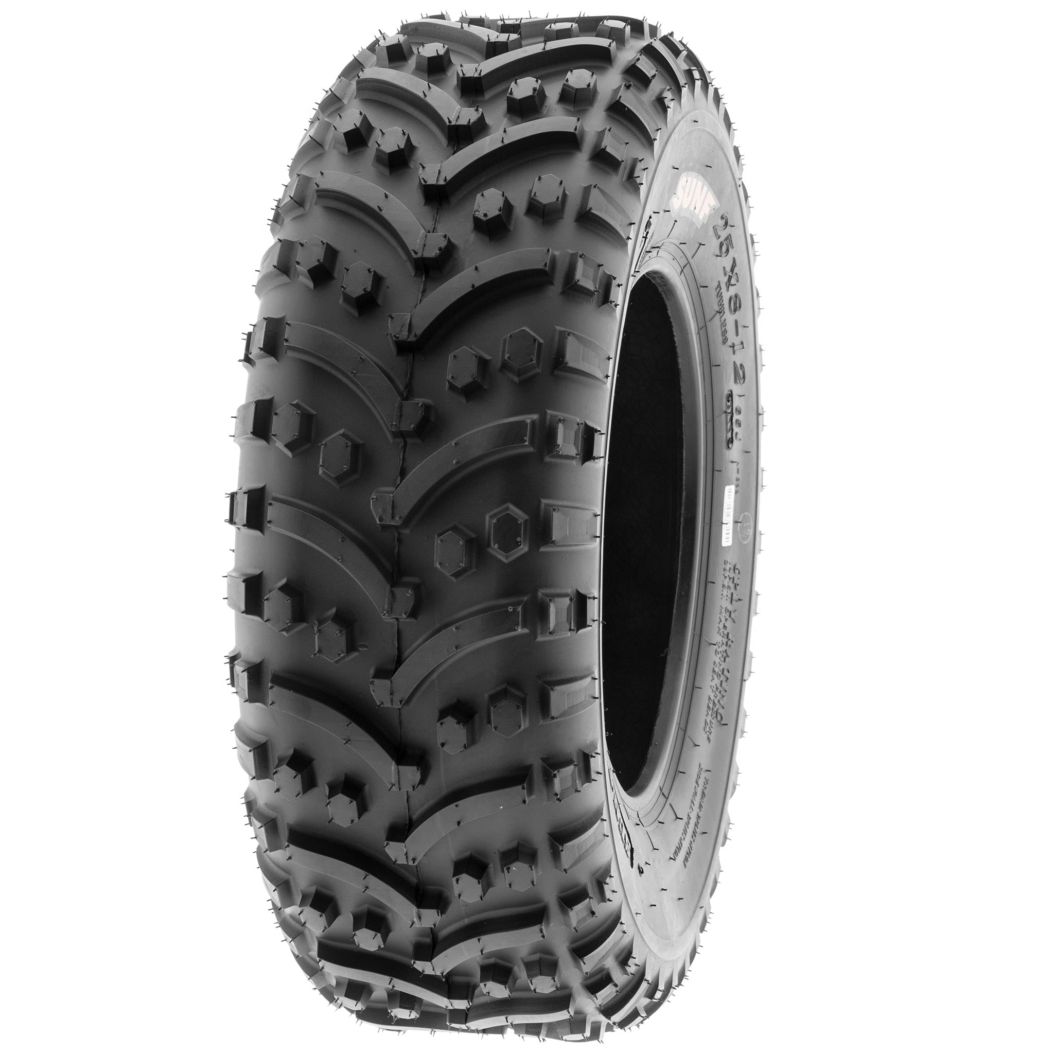 SunF ATV UTV Tires Off-Road A032 25x8-12 25x8x12 6 PR (Pair of 2)