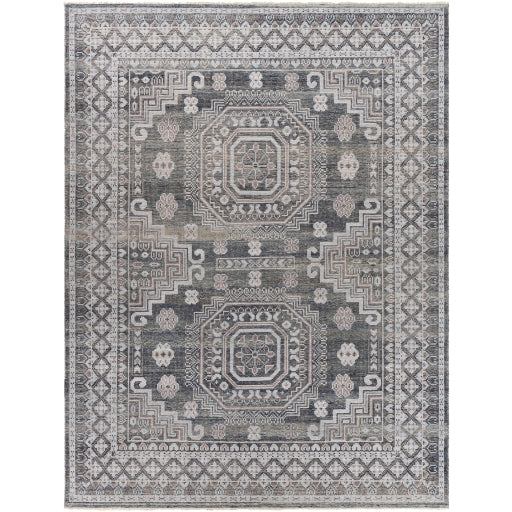 Almeria Wool Charcoal Rug