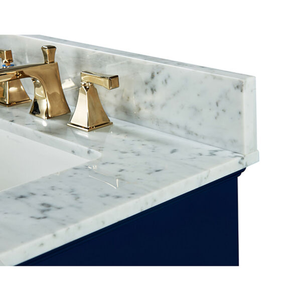 Audrey Heritage Blue White 60-Inch Vanity Console