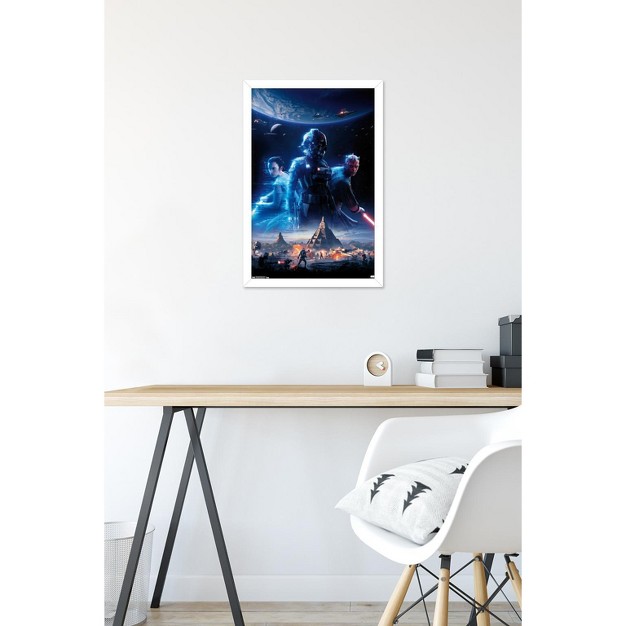 Trends International Star Wars Battlefront 2 Key Art Framed Wall Poster Prints