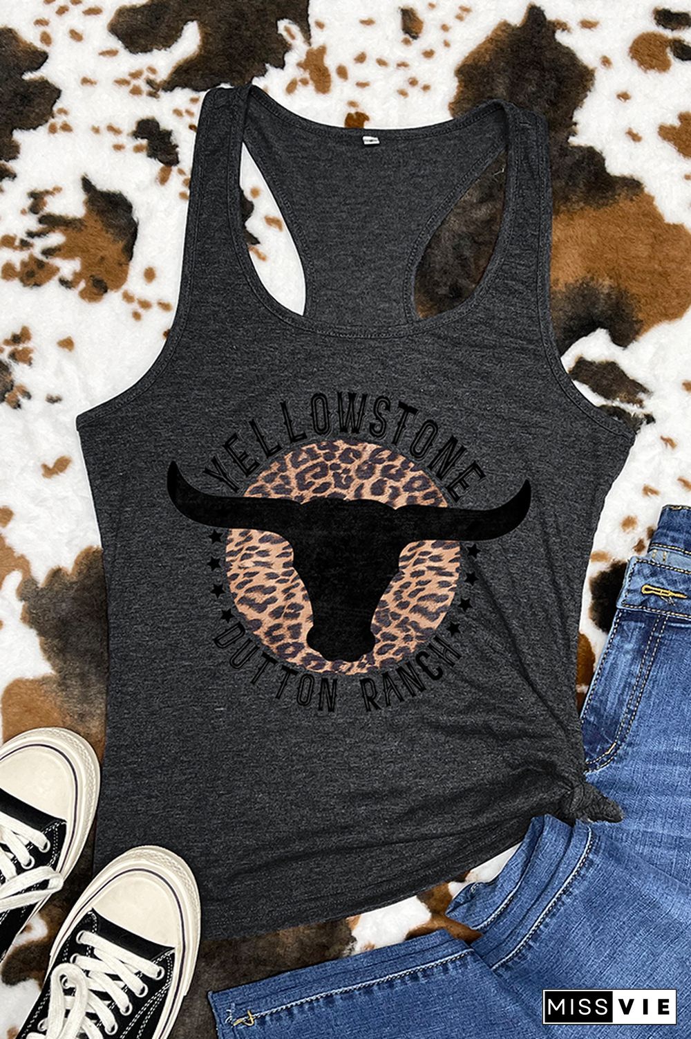 Yellowstone Dutton Ranch Sleeveless Tank Top Wholesale