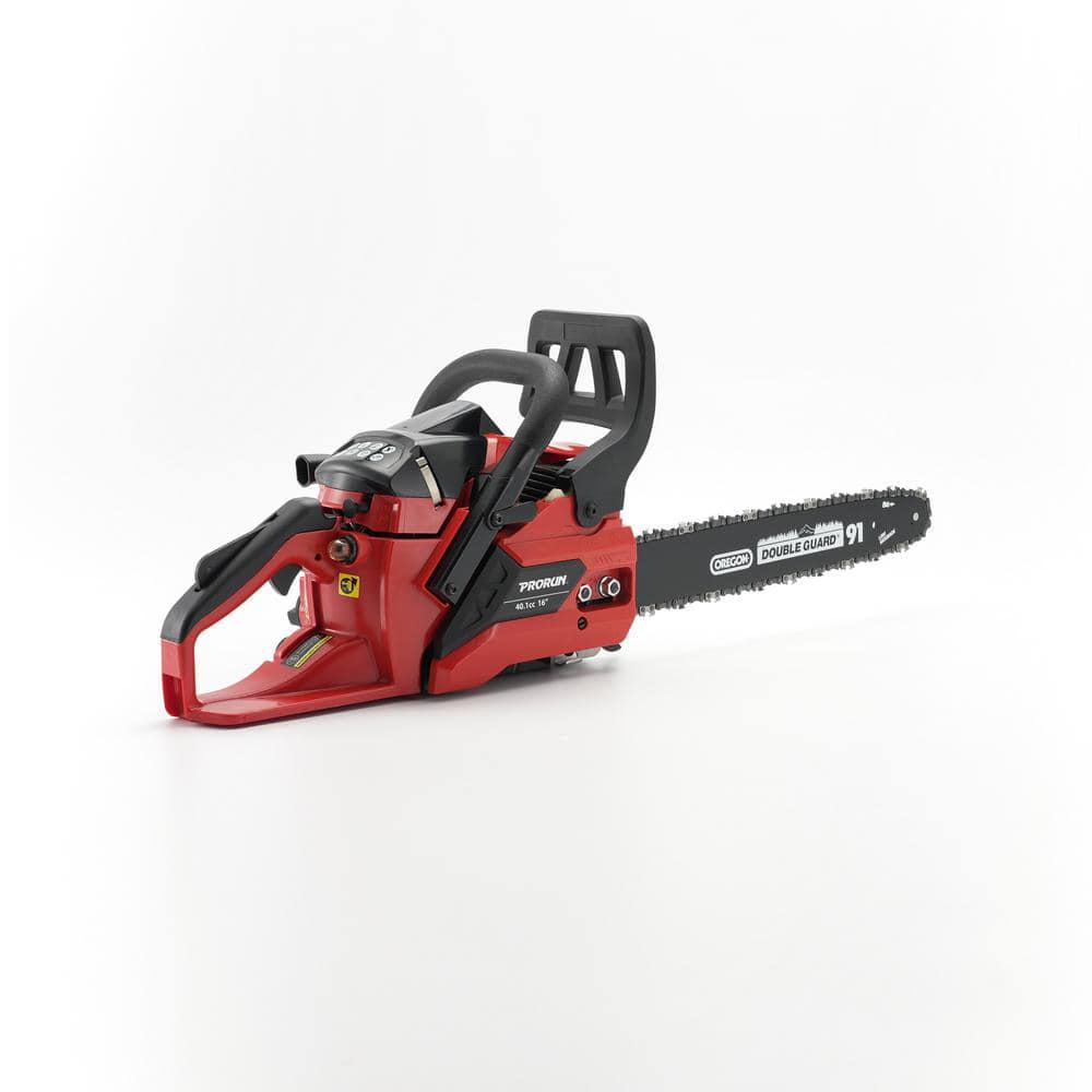 PRORUN 40cc 16in 2Cycle GasPowered Chainsaw