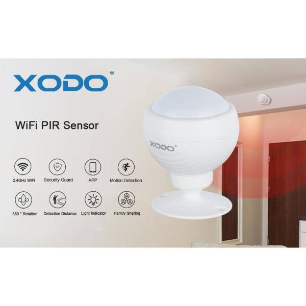 Xodo Wi-Fi Smart Wireless Security Door Sensor Wireless Home Security Sensor Alarm (2-Pack) PS1 (2-Pack)