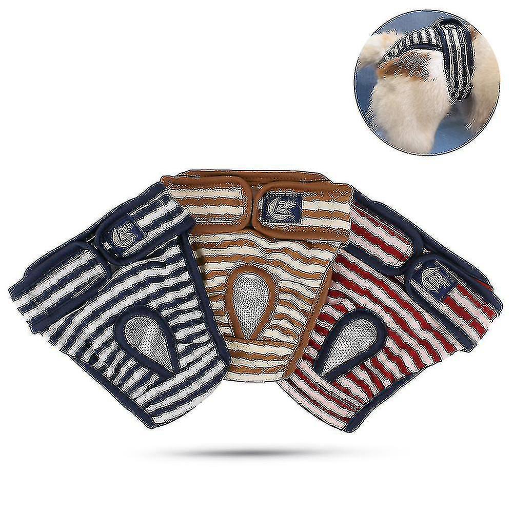 3 Pcs Washable Female Diapers Female Dog Diapers，comfort Reusable Dogg