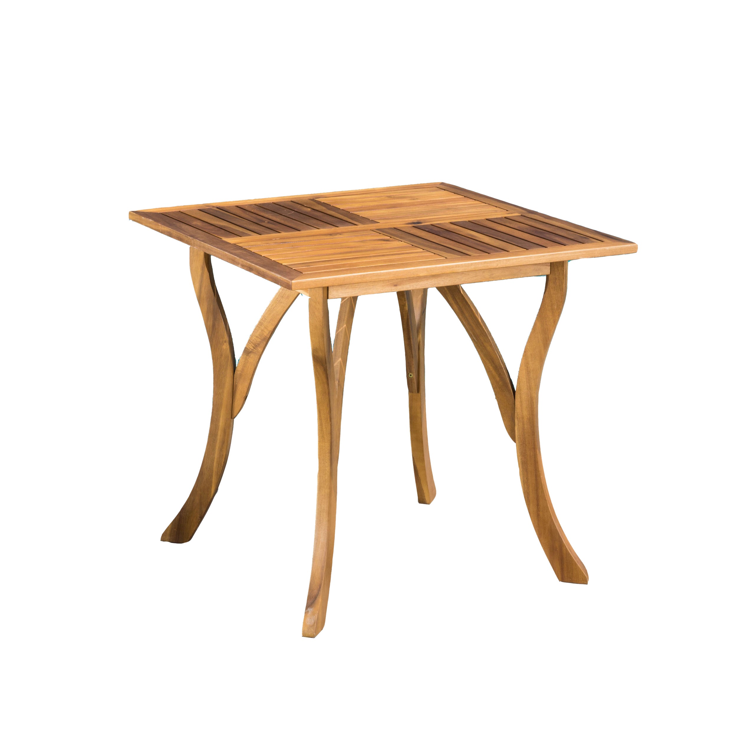 Baia Outdoor Acacia Wood Square Dining Table