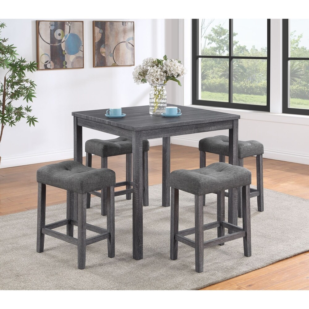 5 Piece Counter Height Table Set