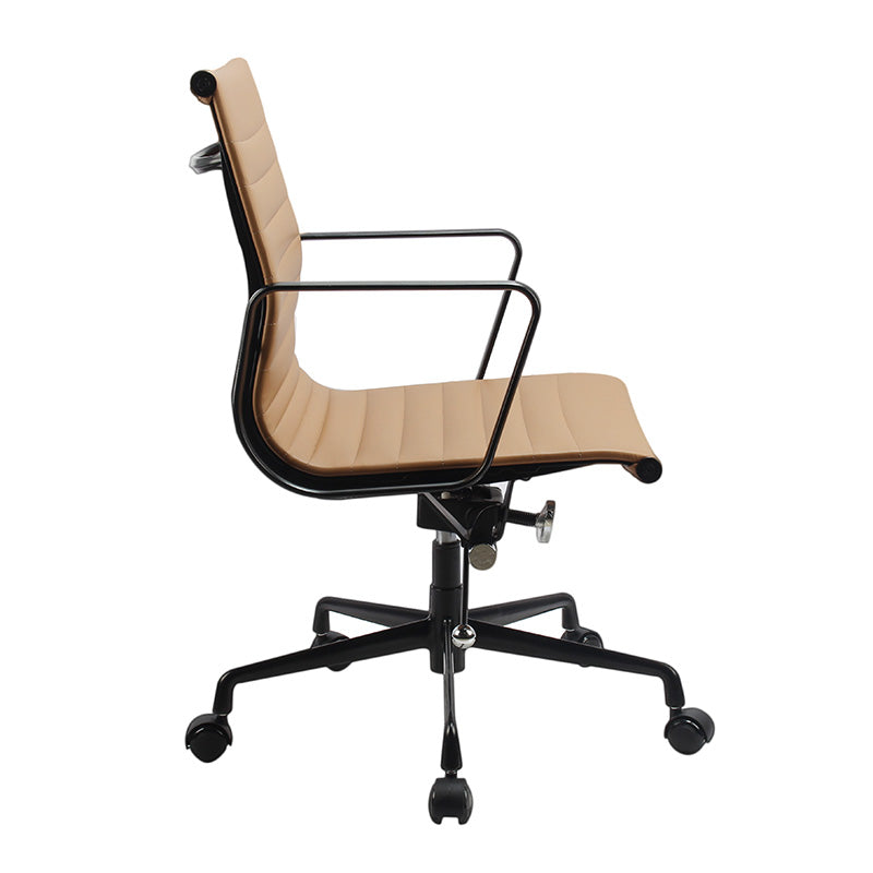 DAKIN Low Back Office Chair - Tan & Black