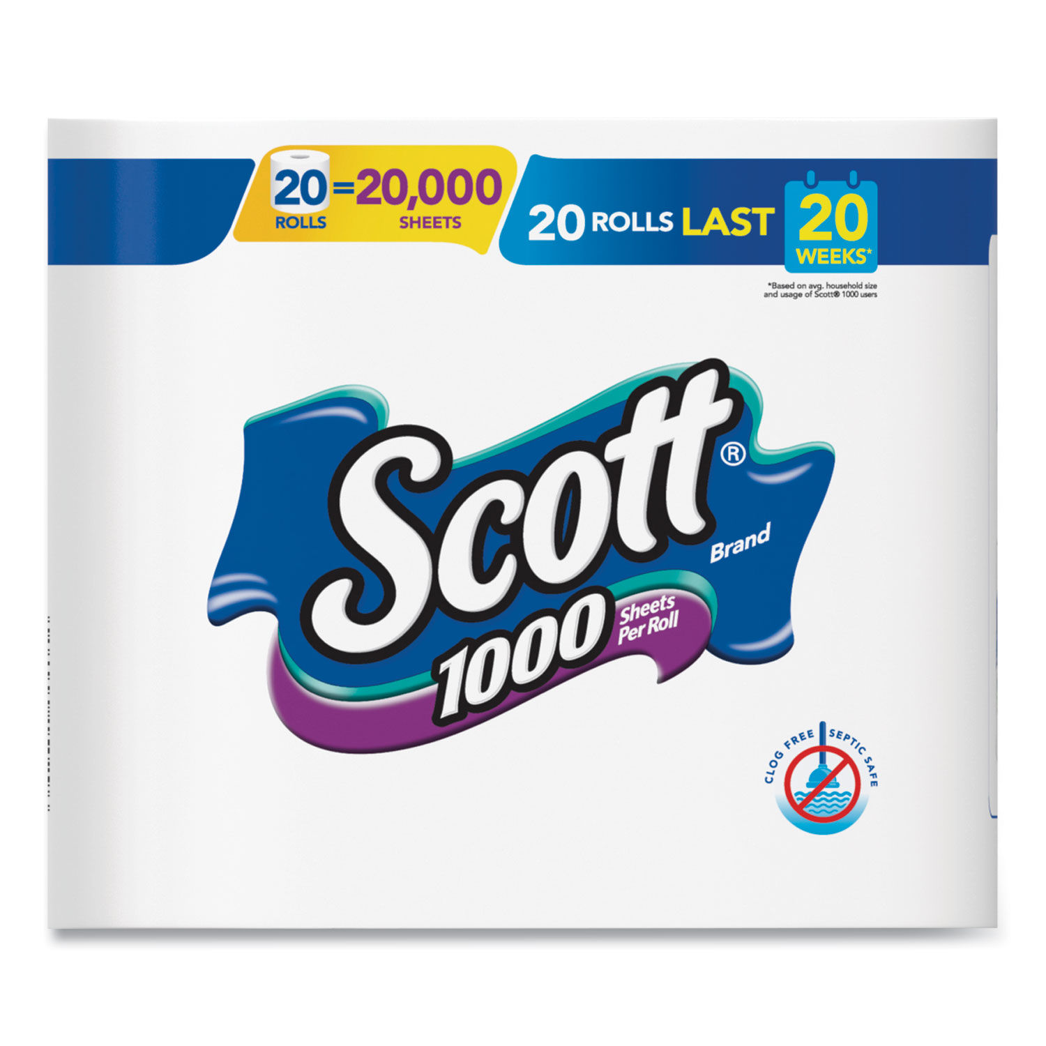 1000 Bathroom Tissue by Scottandreg; KCC20032