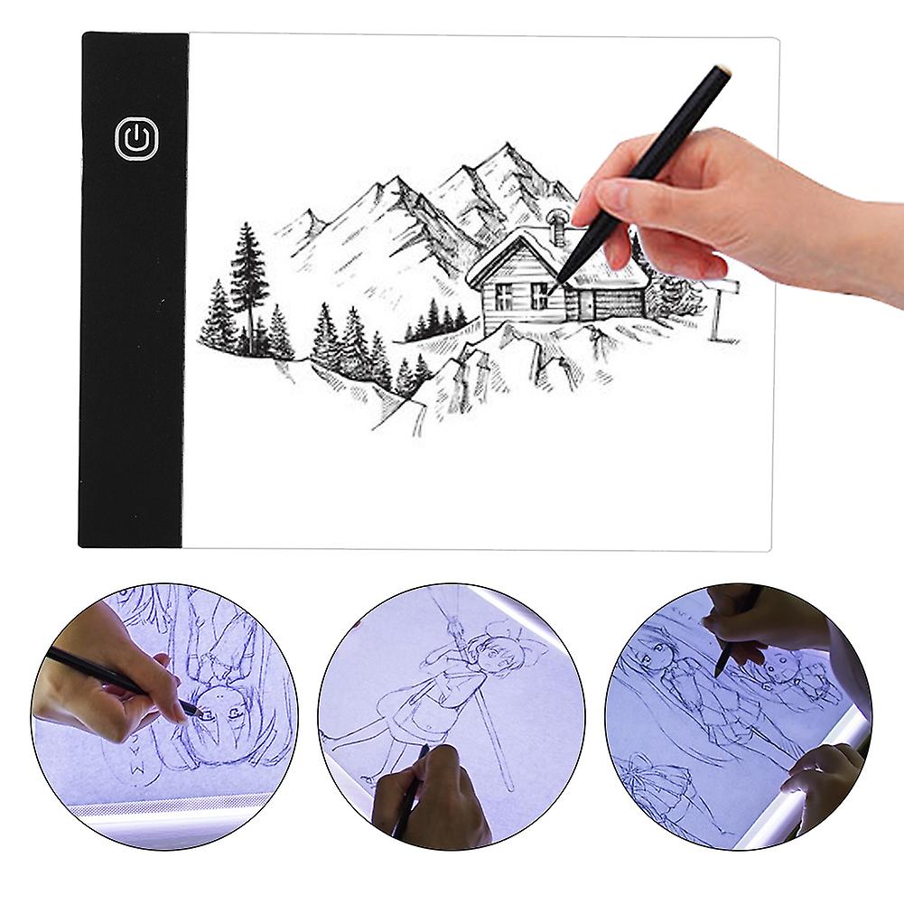 A5ty P Animation Copy Drawing Board Type C Ip65 Waterproof Led Through Writing Board(three Level Dimming )