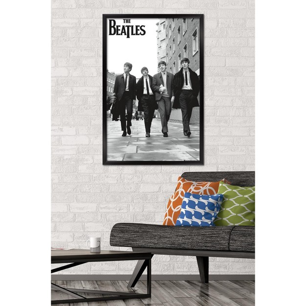 Trends International The Beatles In London Framed Wall Poster Prints